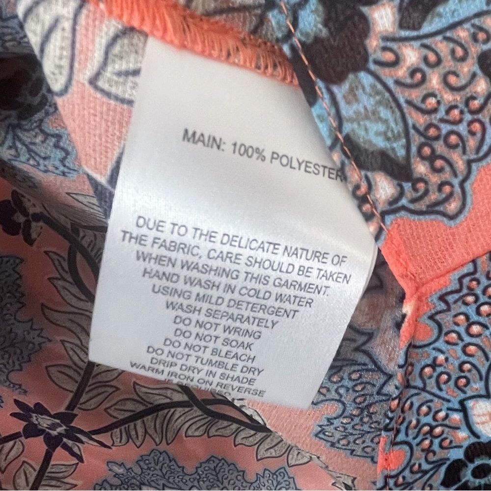 Cooper St Viva Sheer Floral Paisley Print Top - Picture 7 of 9